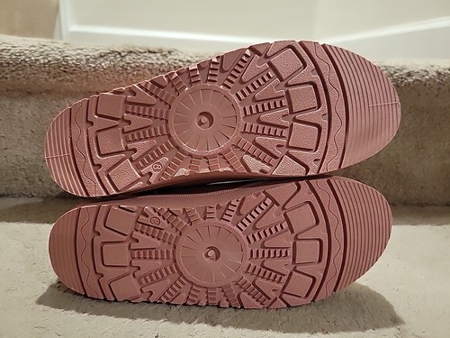 JOSINY Women's Snow Boots,Classic Fur Lined Ankle Bootie Warm Short, Color Pink - Picture 5 of 5