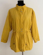 Vintage Damen Jacke Parka Gelb M-L Übergangs...