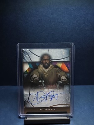 2024 Topps Star Wars Masterwork Kelleran Beq Auto #A-AB On Card Ahmed Best