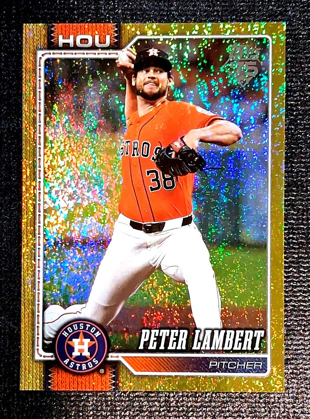 2026 TOPPS UPDATE /50 GOLD SHIMMER PETER LAMBERT #US51 HOUSTON ASTROS *MT*QRSC*