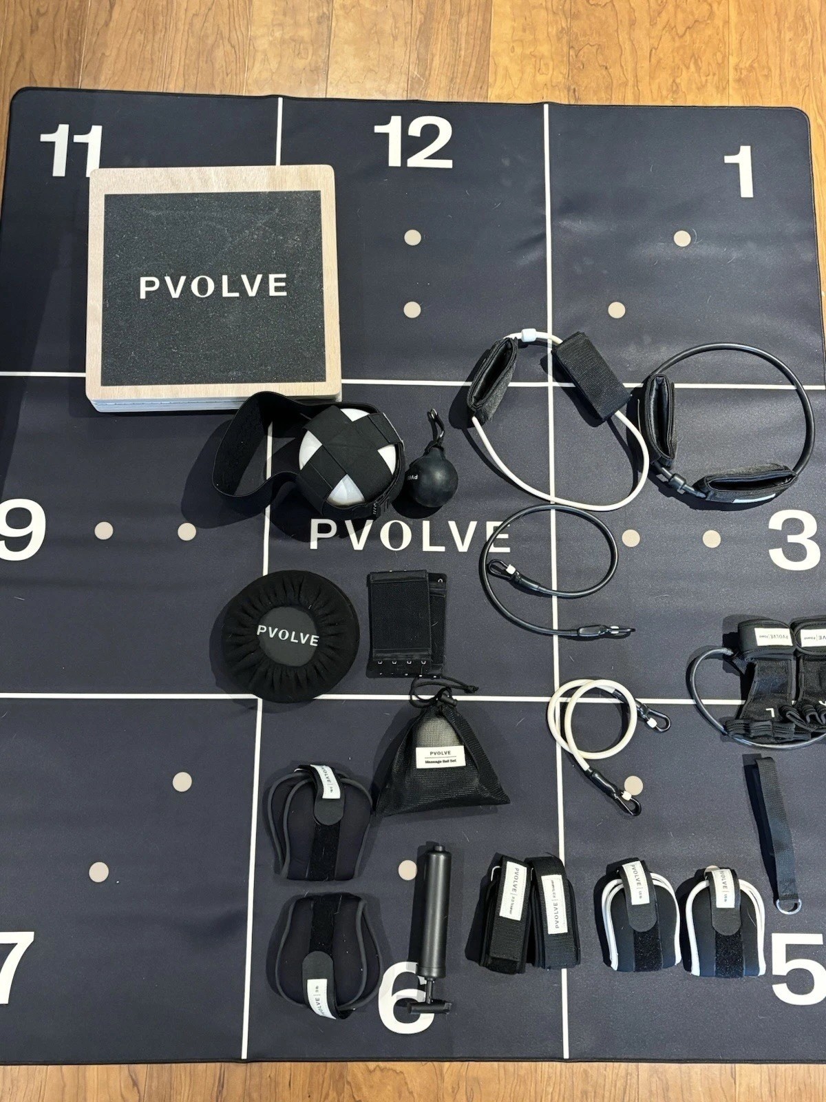 PVOLVE Home Workout Bundle - Home Gym Fitness  for Total Body Strength 24pc