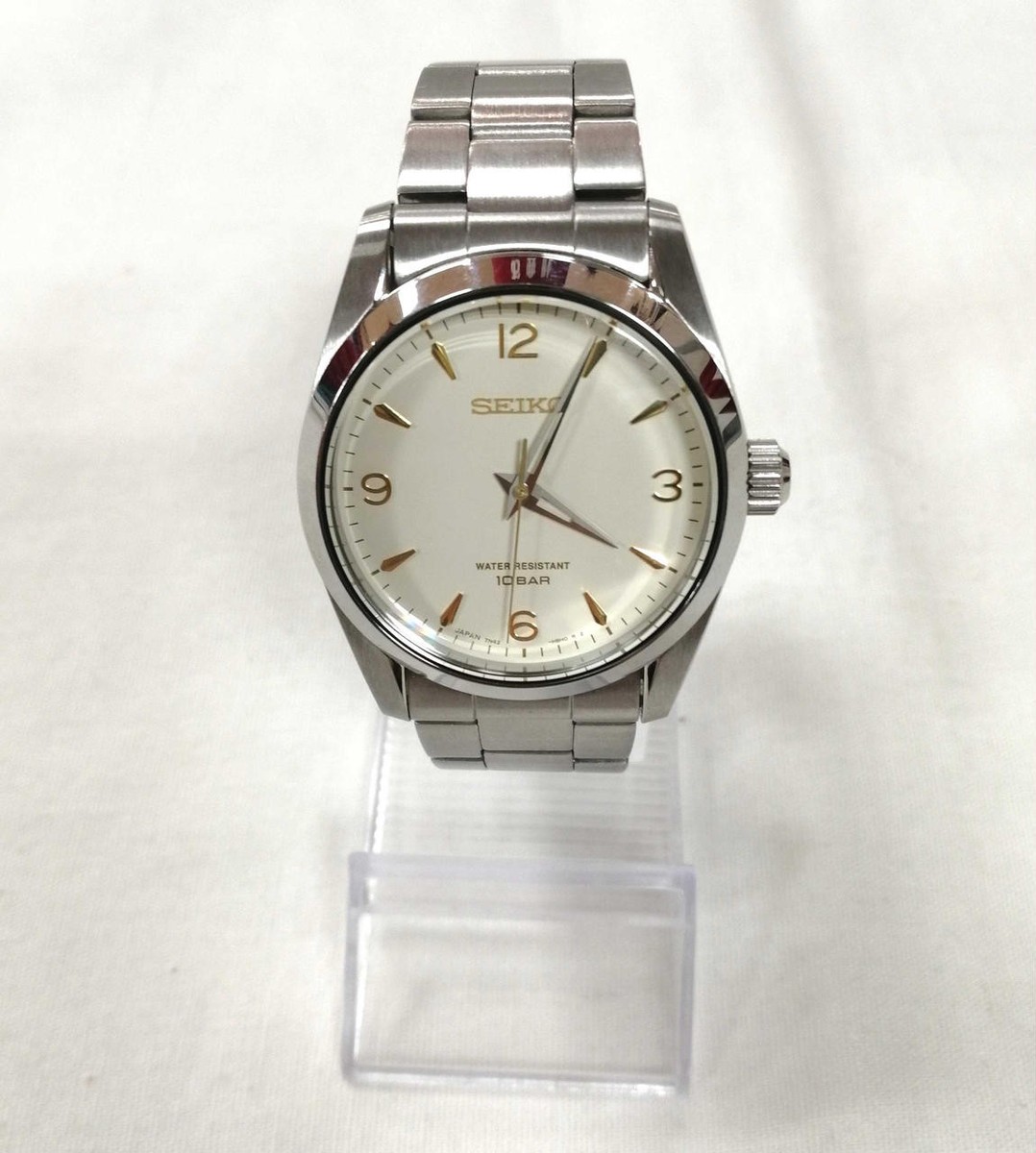 Seiko Silver Color Band White Dial Iena Hirob Exlusive Watch | eBay
