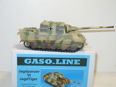Deutsches Militärfahrzeug Char JAGDTIGER VI Koursk Solido Gaso Line 1:50