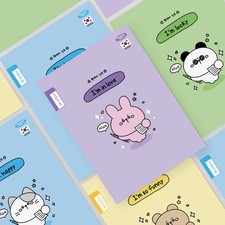 Penpia Premium Elementary School Bound Notebook 5 Column Basic 10 Pack