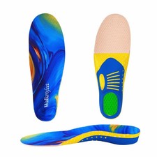 High Arch Support Orthotics Over-Pronation Metatarsal Pad Inserts Plantar Fas...