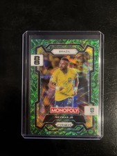Neymar Jr. 2026 Panini Monopoly FIFA World Cup Prizm #15 Green Wave Prizm SP