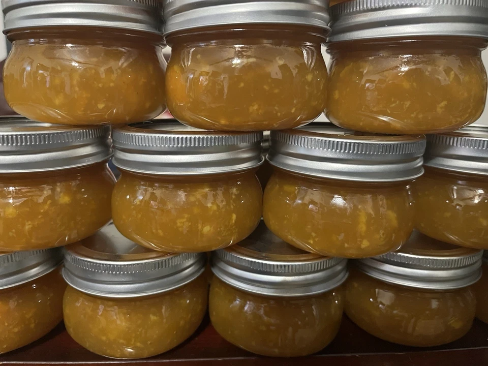 Mermelada Satsuma orgánica artesanal bondad casera en cada bote Foto 3 de 3