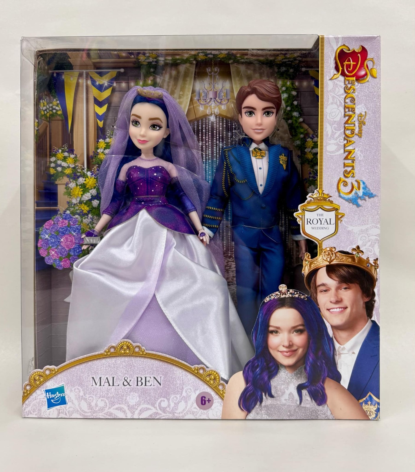 NEW Disney Descendants 3 Royal Wedding Mal and Ben 11" Fashi
