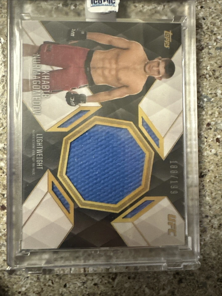 2016 Topps UFC Top of the Class - Relics Khabib Nurmagomedov #TCR-KN /199 (MEM) - Image 2 of 4