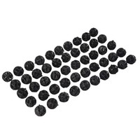 (R) 50 Stueck 18 Mm Durchmesser Aquarium Schwarze Biochemische Teichfilter5487