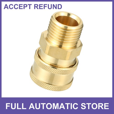 #ad Pressure Washer Coupler Female Washer Gun Adapter for Vehicle Brass 1 2 quot; NPT $13.53
