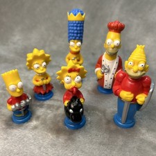 Ajedrez 3D Simpson 1992 vintage 6 piezas de repuesto
