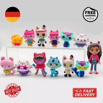 13tlg Gabby's Dollhouse Figuren Set Niedliche Puppen Sammlung Modell Spielzeug