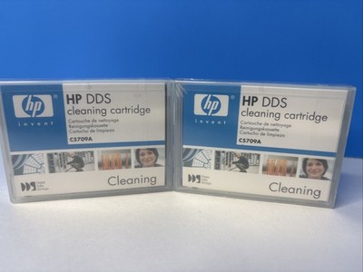 HP Hewlett Packard DDS Cleaning Cartridge C5709A Sealed Lot Of 2