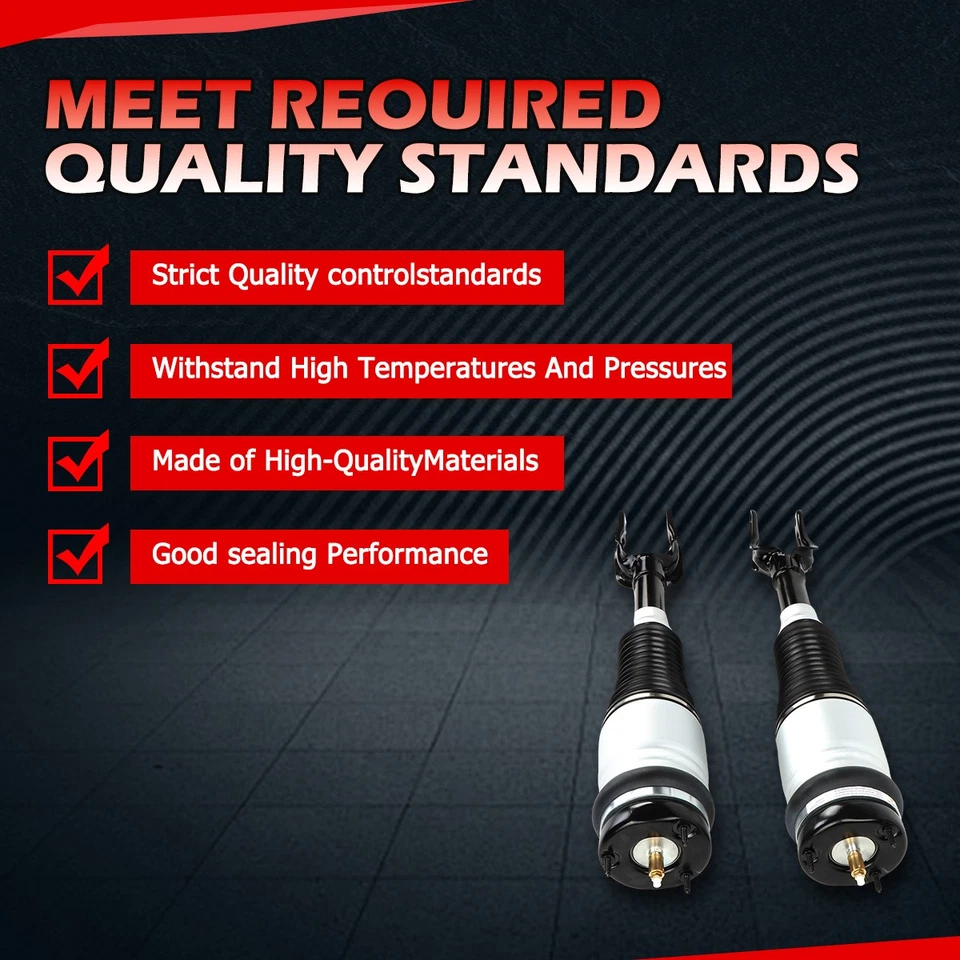 Pair Front Left & Right Air Suspension Struts For Jeep Grand Cherokee 2011- 2015 - Изображение 4 из 4