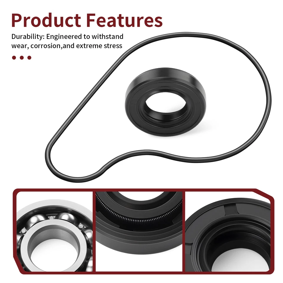 Kit de reparación de rodamientos de sello de bomba de agua para Yamaha WR250F YZ250F 2001-2013 5NL-12439 Foto 3 de 4