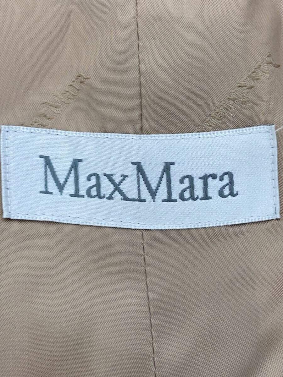 ALTRA MAX MARA altro cappotto 40 lana panna tinta unita