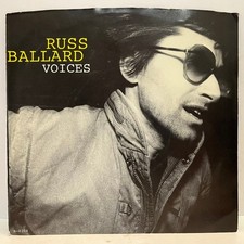 RUSS BALLARD - Voices / Living Without You (1984) - 7" Vinyl Record 45RPM - EX