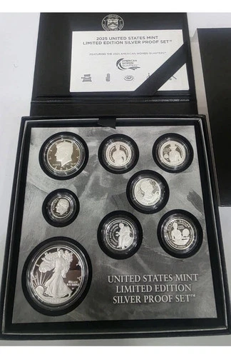 2025 U.S. Mint Limited Edition Silver Proof Set  OGP/COA complete set 25RC