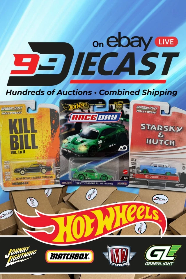 ☀️ All Day Diecast: Show A - Hot Wheels, Matchbox, GreenLight & More 09/12