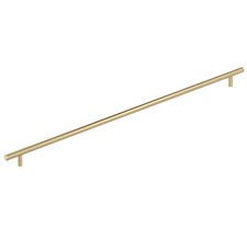 Amerock BP19018CZ 25 1/4" 640mm Centers European Bar Pull in Champagne Bronze
