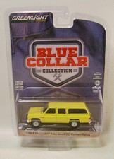 1987 '87 CHEVY SUBURBAN K20 CUSTOM BLUE COLLAR COLLECTION R13 GREENLIGHT 2024