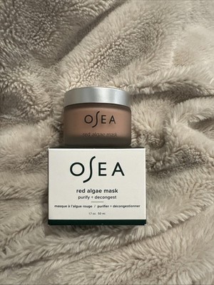 NIB OSEA Red Algae Clarifying Mask - 1.7 oz  Full Size 50ml Purify + Decongest