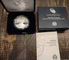 2020-S American Eagle 1 oz Silver Proof Coin 20EM (Type 1) with Box & COA 20EM