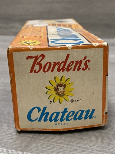 1950’s Borden’s Chateau Cheese Spread Box Advertising - Picture 11 of 23