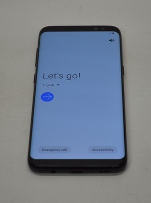 Samsung Galaxy S8 SM-G950U 64GB (AT&T) - Black *No AC/SIM* w/Battery (Grade C)