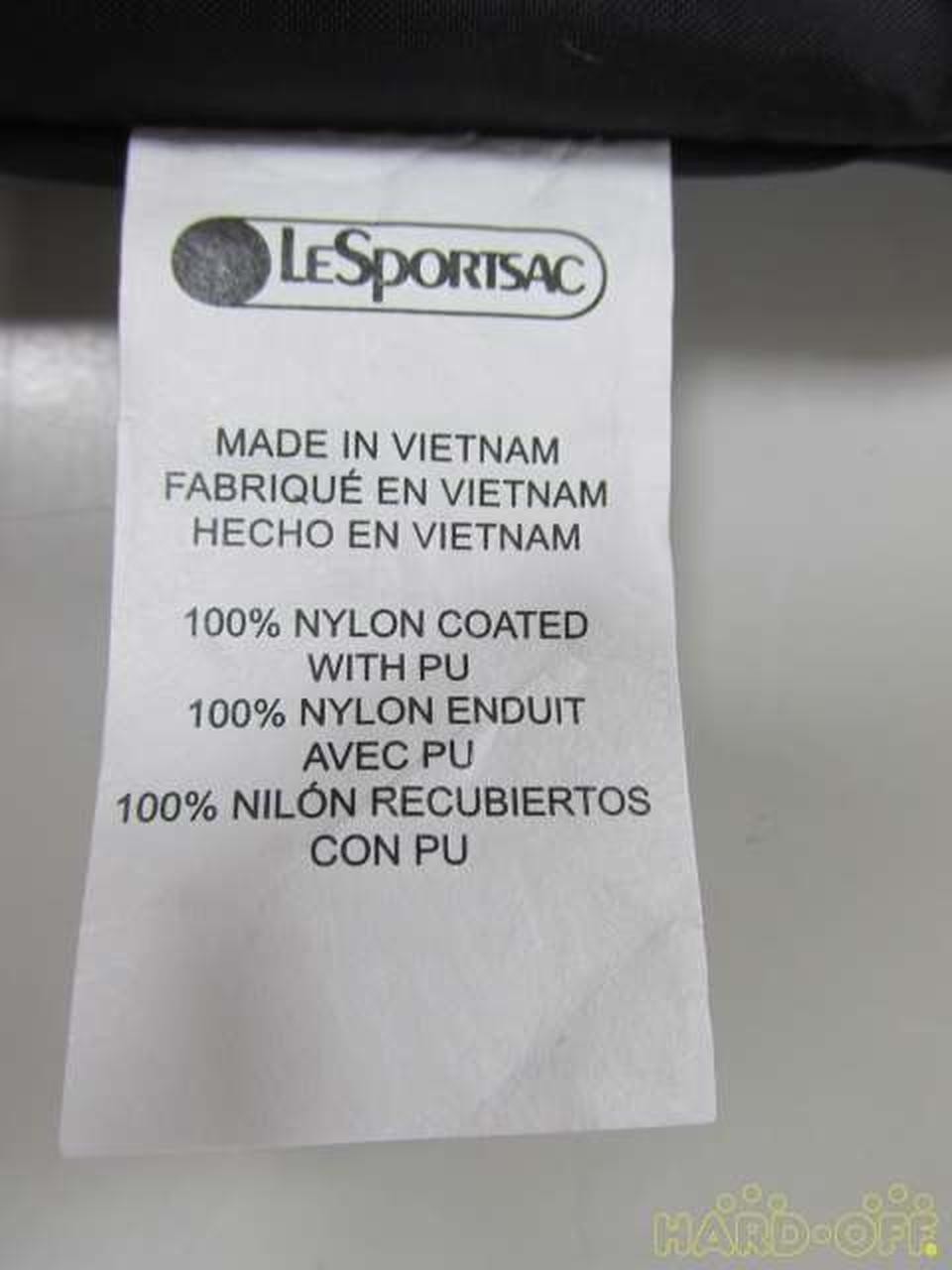 Drawstring Bag Model Black X Multicolor Lesportsa… - image 12