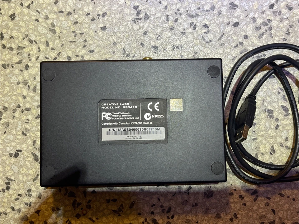 Creative Labs Sound Blaster 24-bit External Model SB0490 - Image 4 of 4