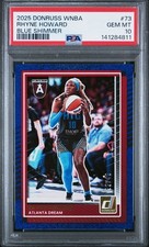 2025 Panini Donruss WNBA - Rhyne Howard #73 Blue Shimmer /49