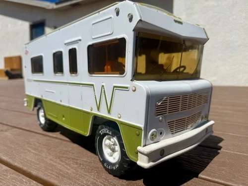 Vintage 1970s Tonka Indian Winnebago RV Motorhome Camper