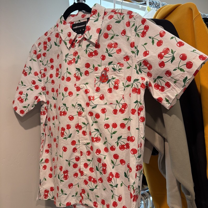 The Hundreds Catalina Short Sleeve Cherry Button Up