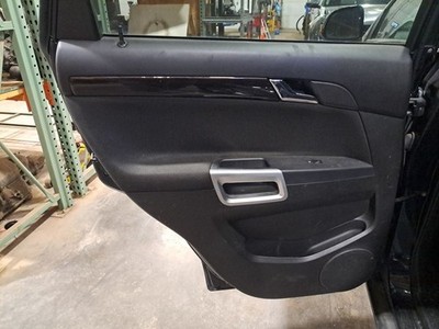 2014 Captiva S Lh Driver Side Rear Door Interior Trim Panel Black 03y
