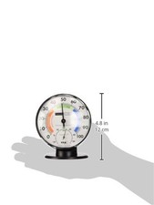 Analog Hygro-Thermometer: Raumklima, Temp & Feuchte, Komfortanzeige
