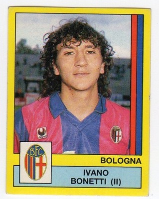 figurine PANINI FOOTBALLERS 1988/89 NEW number 48 BOLOGNA BONETTI