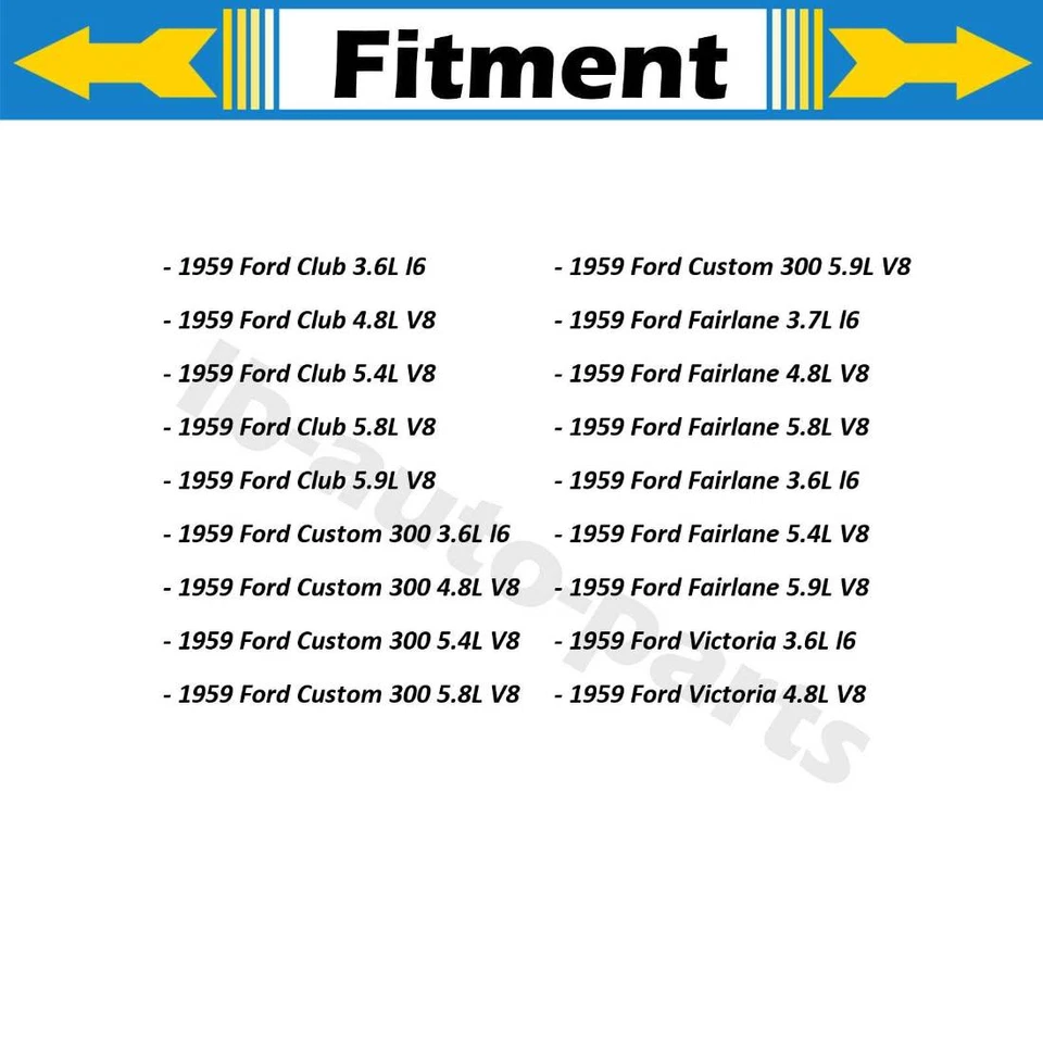 For Ford Victoria 5.9L 1959 Front Drum Brake Wheel Cylinder 2x Fits - Image 2 of 4