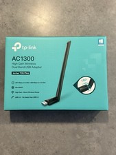 TP-LINK Archer T3U Plus 1300Mbps Wireless Dual-Band USB Adapter - Black