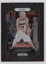 2024 Panini Prizm Monopoly WNBA Classic Icons Red Prizm Lauren Jackson #12 10no