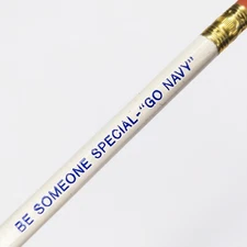 c1960s "Go Navy" Be Someone Special Military Recruit Advertising Pencil Army G1