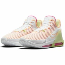 NEW Nike Lebron Witness VI Men's Size 10 White/LT Lemon Twist CZ4052-101