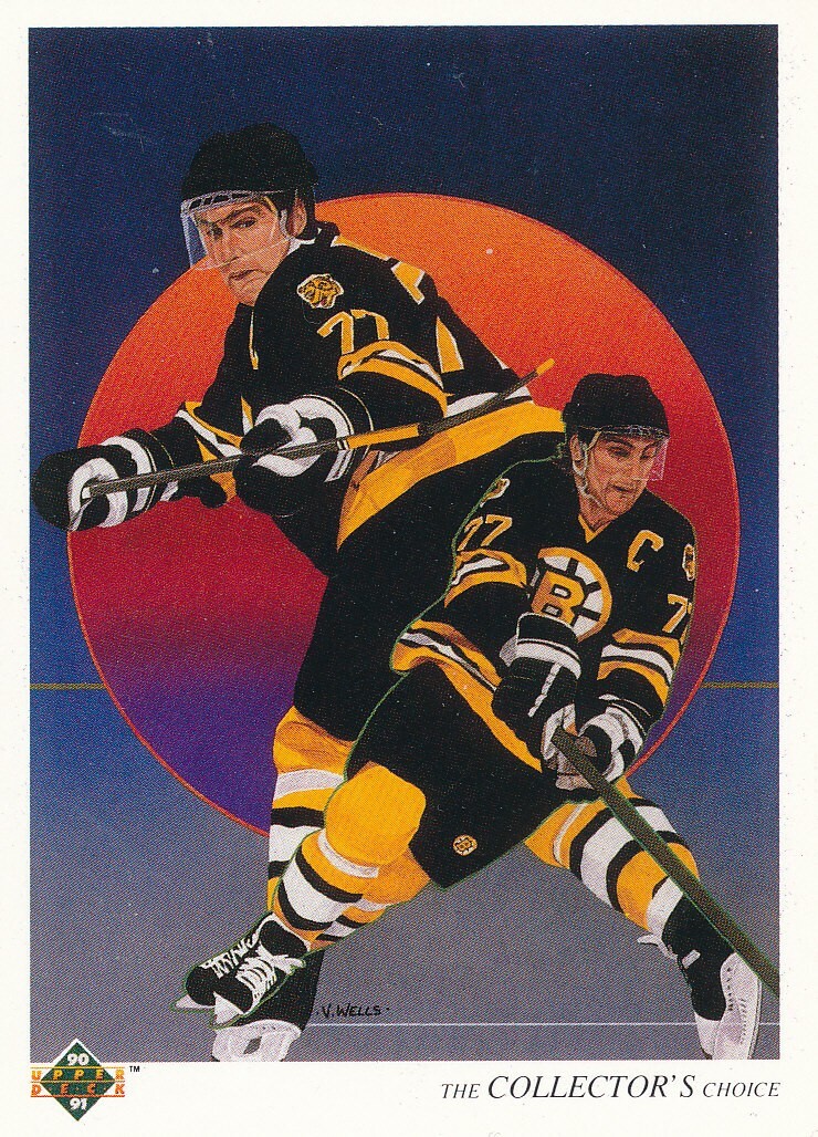 Ray Bourque 1990-91 Upper Deck #320 Bruins hockey card