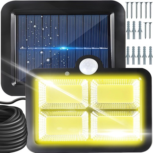 Solar Power LED PIR Motion Sensor Wall Light Security Outdoor Garden Flood 4PACK - Picture 29 of 53