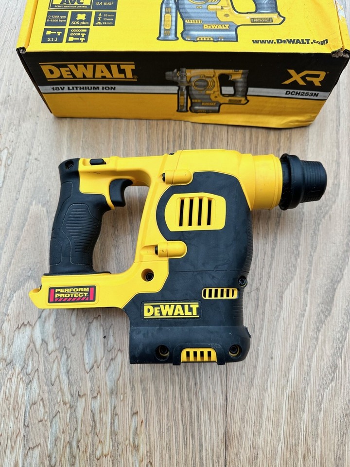 DEWALT DCH253N Rotary Hammer Drill, 18V Black/Yellow 5055995560225 eBay