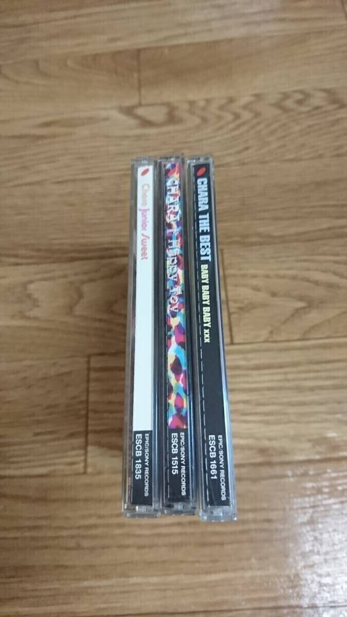CHARA Japan CD SET x3 【Happy Toy】etc. Album set（Used item