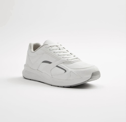 NWT ZARA Men’s White Chunky Sole Running Sneaker/Shoes Size 8/41 - Picture 2 of 9
