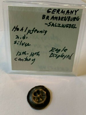 Outstanding Scarce 13th -16th Century German States Coin  Rare Attic Stash 