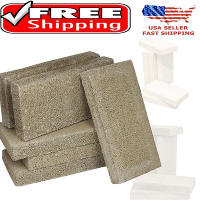 Genuine USSC FireBricks Replacement 6-Pack - Easy Installation for Stoves
